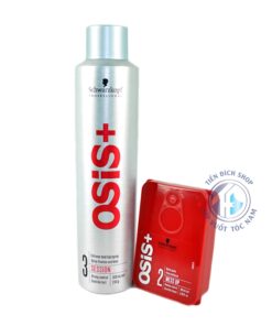 Combo Gôm Osis+ 3 300ml và Sáp Osis+ 2 Mess Up
