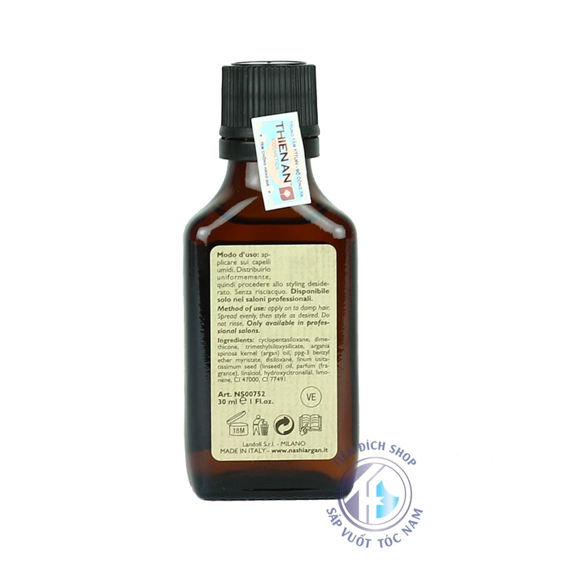 Tinh dầu dưỡng tóc phục hồi Nashi Argan 30ml - Ảnh 3