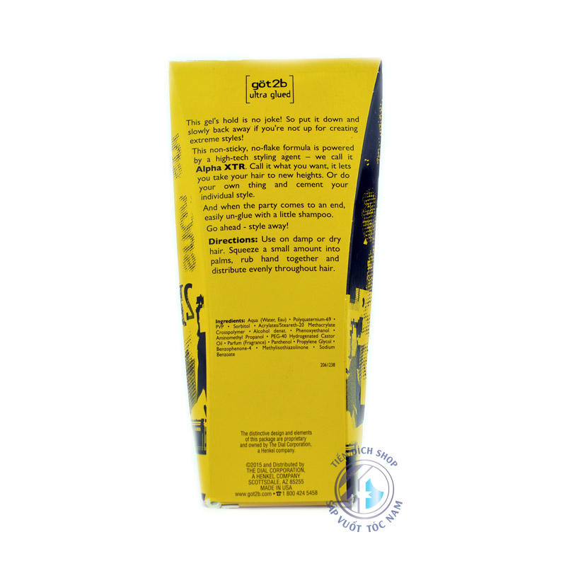Gel vuốt tóc Got2b Ultra Glued