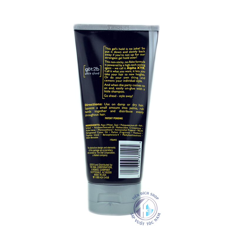 Gel vuốt tóc Got2b Ultra Glued