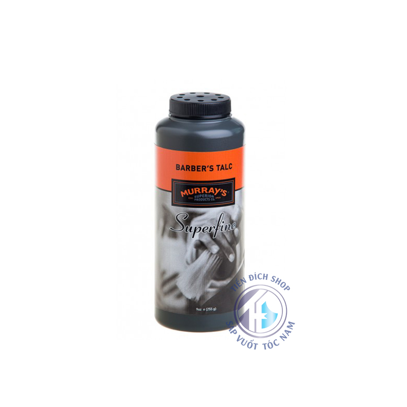  Chai bột khử mùi cơ thể nam Murrays Barbers Talc USA