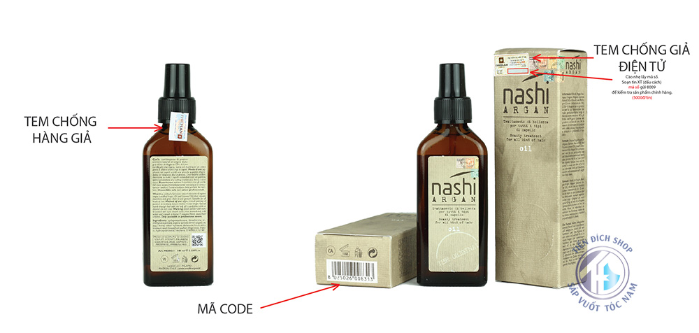 Tinh dầu dưỡng tóc Nashi Argan