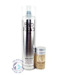combo gôm xịt tóc tigi và sáp thỏi tigi stick