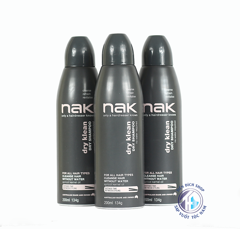 dầu gôi khô Nak Dry Klean Dry Shampoo