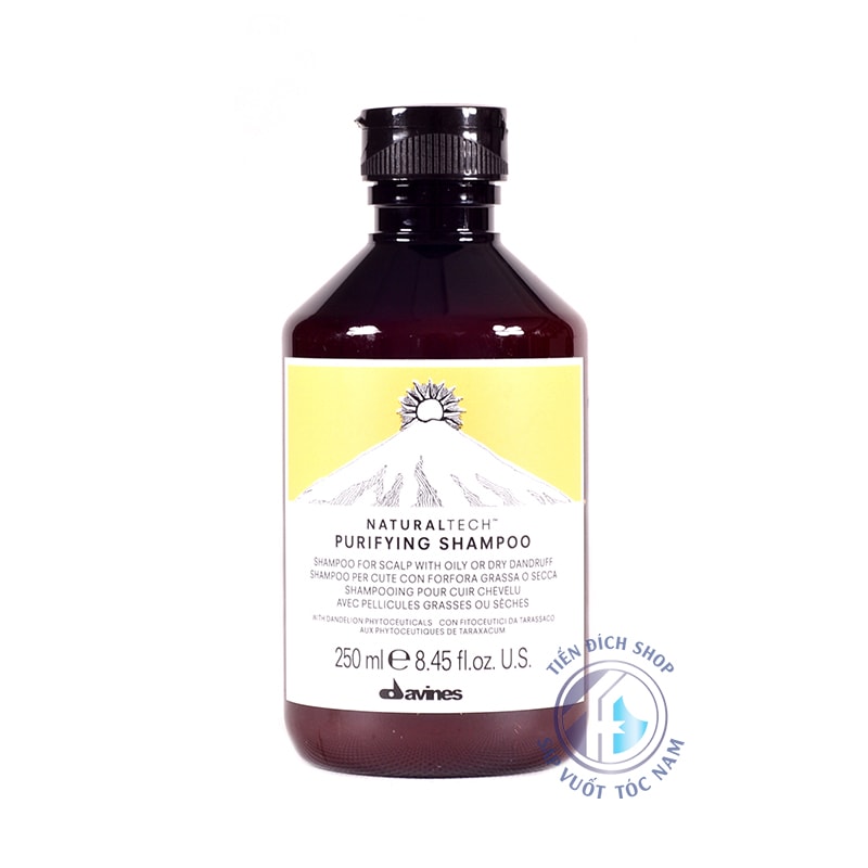 dầu gội trị gàu Davines Naturaltech Purifying 250ml chính hãng