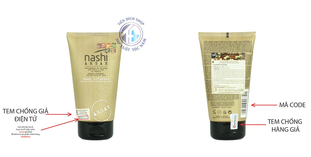 Dầu hấp tóc phục hồi Nashi Deep Infusion 150ml