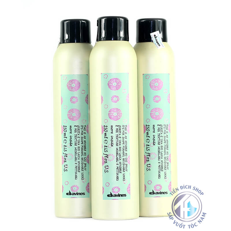 Gôm xịt tóc Davines Invisible No Gas 250ml