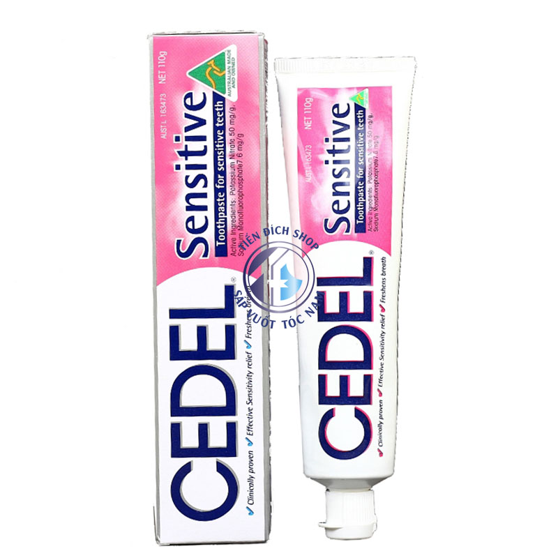 kem đánh răng chống ê buốt CEDEL SENSITIVE 110g