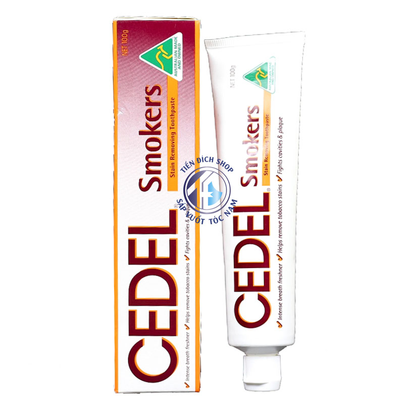 Kem đánh răng cho người hút thuốc Cedel Smoker 110g