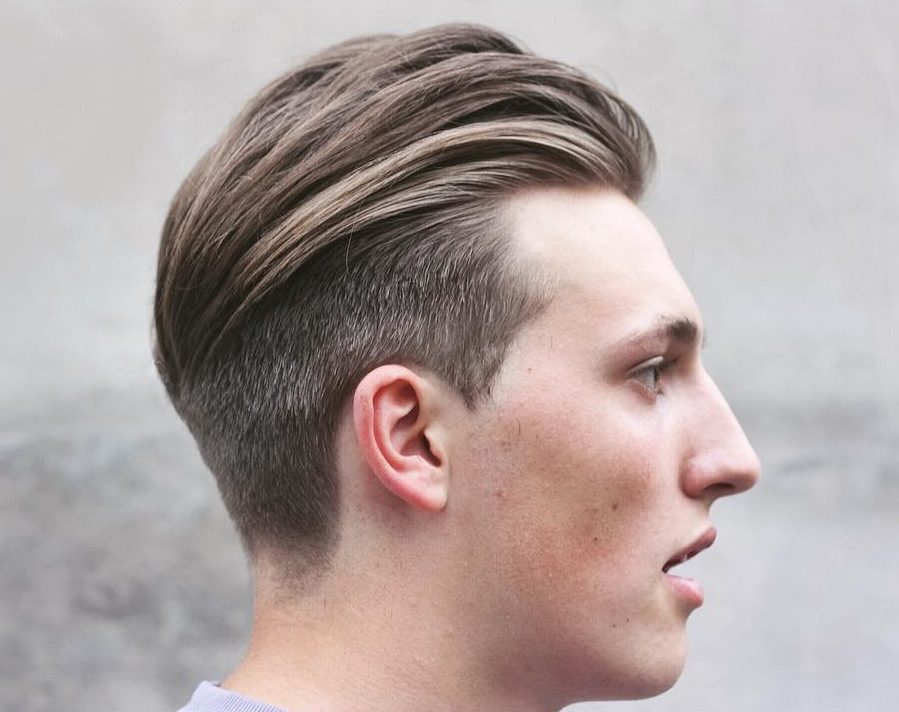 tóc undercut slick back