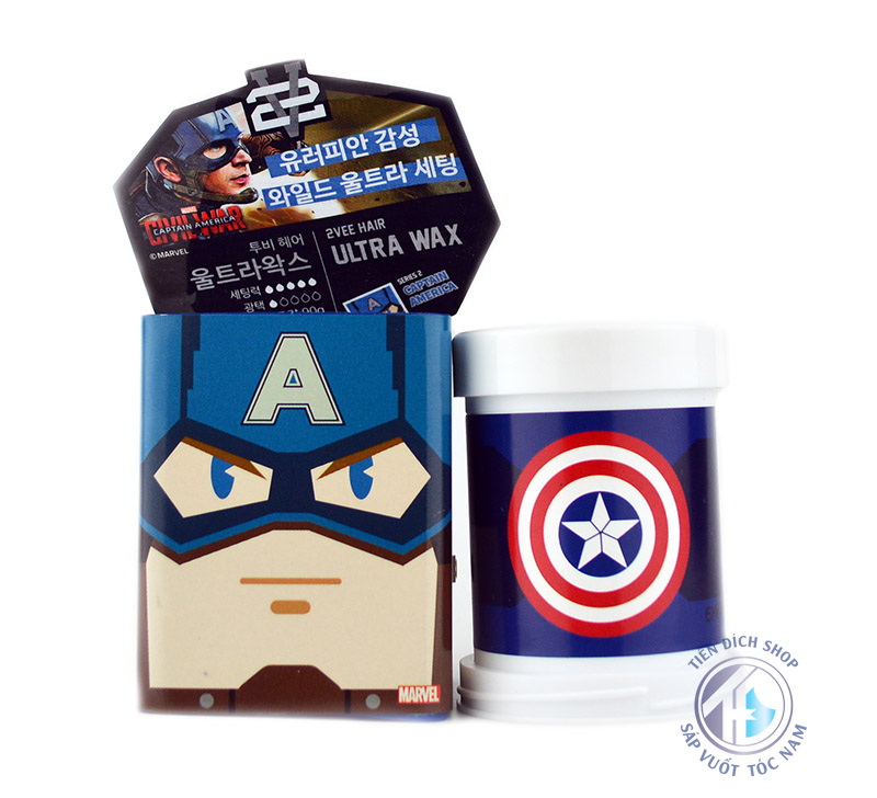 wax vuot toc 2Vee Ultra Wax Captain America