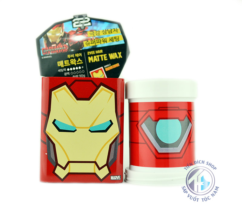 sap vuot toc tot 2Vee Matte Wax Iron Man