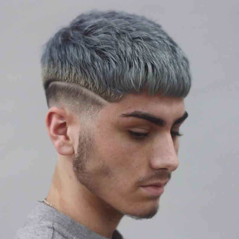 kiểu tóc vuốt gel mohican