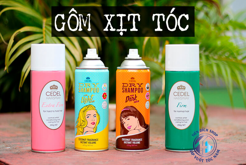 gôm xịt tóc CHÍNH HÃNG