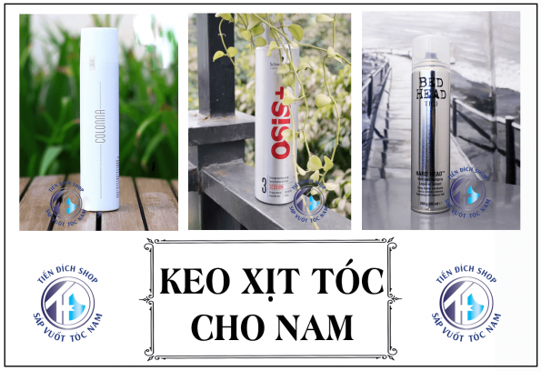 keo xịt tóc nam