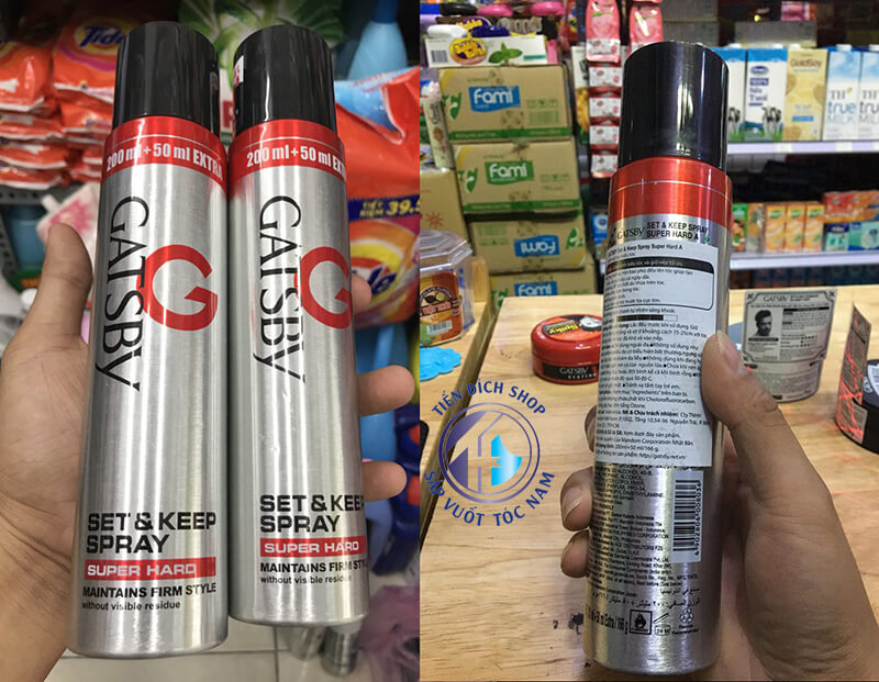 Keo xịt tóc nữ Nhật Bản 