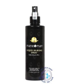 xịt cạo râu mane man liquid shaving spray