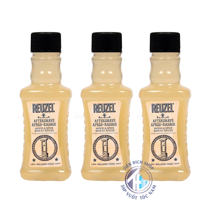 Dưỡng da sau cạo râu Reuzel Wood & Spice Aftershave 100ml