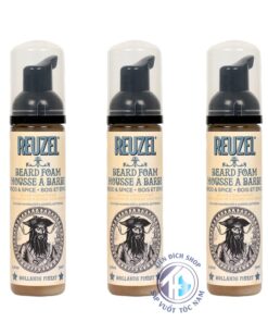 reuzel wood & spice beard foam
