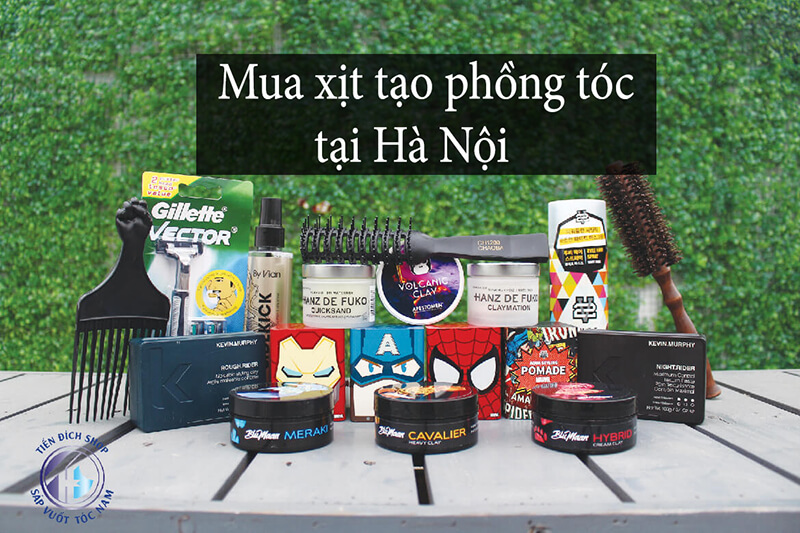 Xịt tạo phồng tóc nam Hà Nội