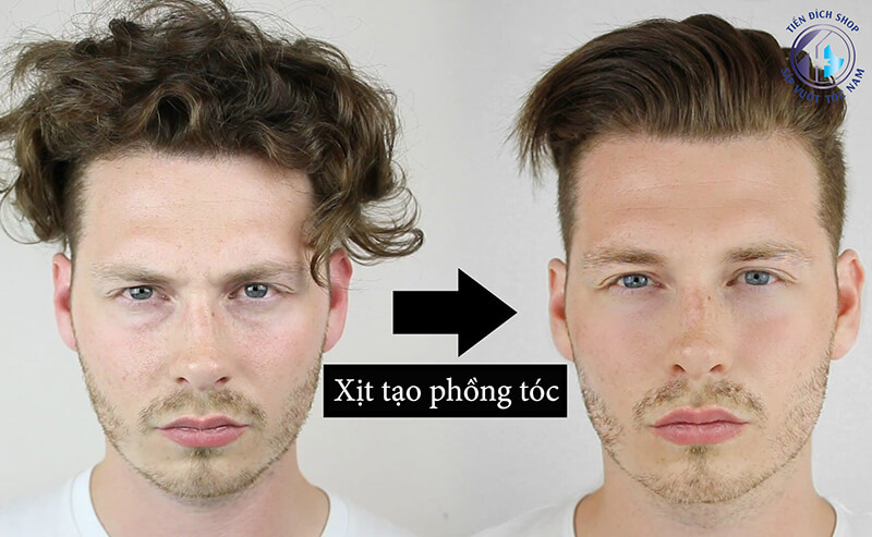Xịt tạo phồng tóc nam