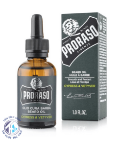 Proraso Cypress & Vetyver Beard Oil