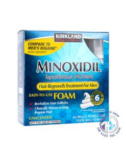 Thuốc mọc râu Kirkland Minoxidil Foam 5%