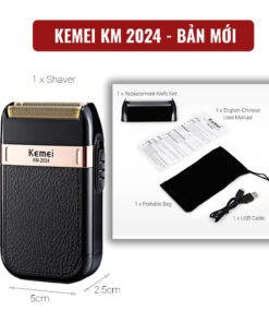 máy cạo râu Kemei KM 2024 chính hãng