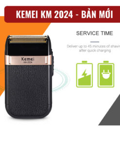 máy cạo râu Kemei KM 2024 cao cấp