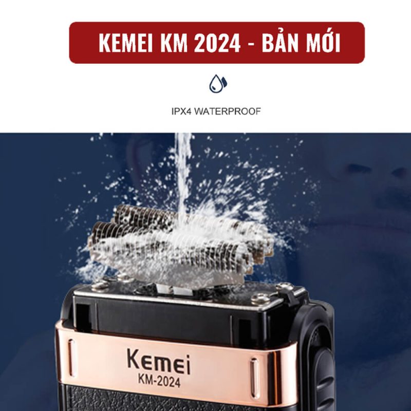máy cạo râu Kemei KM 2024 cho nam