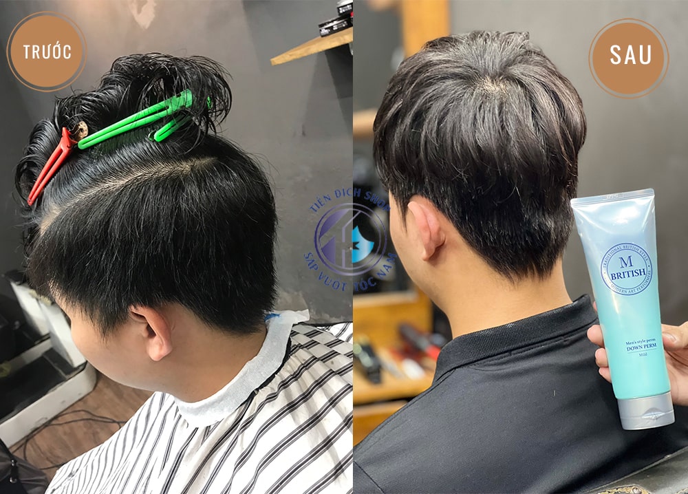 Thuốc ép side M British Men's Style Down Perm 2022