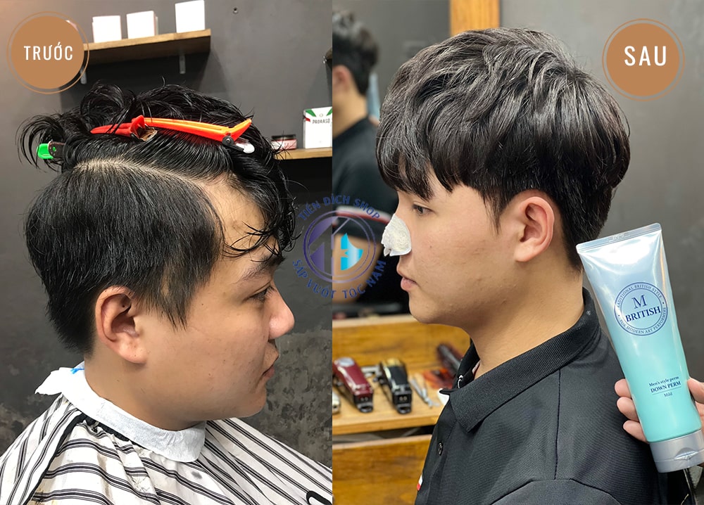 Thuốc ép M British Men's Style Down Perm 2022