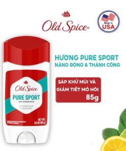 Lăn khử mùi Old Spice Pure Sport 85g - Trắng