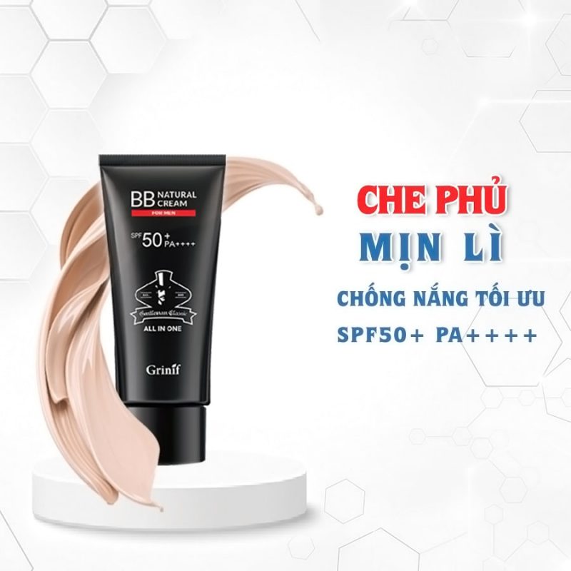 Grinif Natural BB Cream Men Hàn Quốc