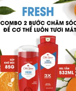 combo Old Spice Fresh 532ml chính hãng