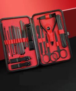 bộ cắt móng tay cao cấp thép 20 món