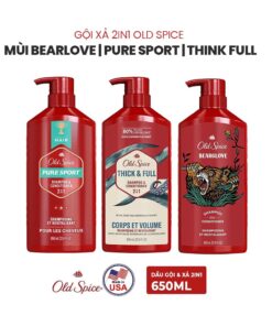 dầu gội xả old spice 2in1