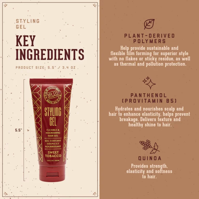 18.21 Man Made Sweet Tobacco Hair Styling Gel