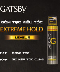 Gôm xịt tóc Gatsby Set & Keep Spray - Extreme Hold Level 5