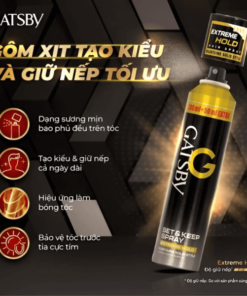 Gôm xịt tóc Gatsby Level 5 Nhật Bản siêu Nhà Cái Vx88 Esball