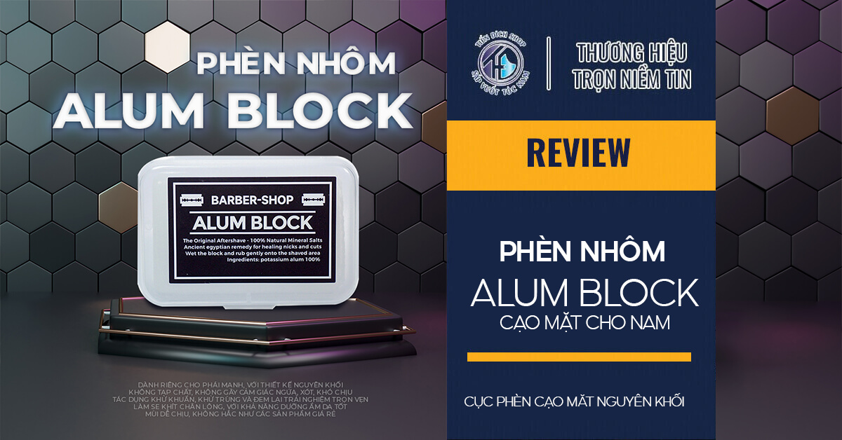 Phèn Barber shop Alum Block