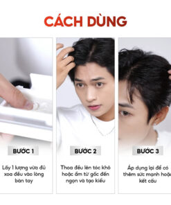 Cách dùng SICILY CIN PLUS Clay Wax 85g