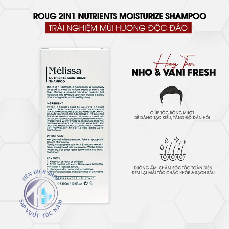 Vx88 mobi tải app ROUG 2in1 Shampoo Conditioner 300ml 