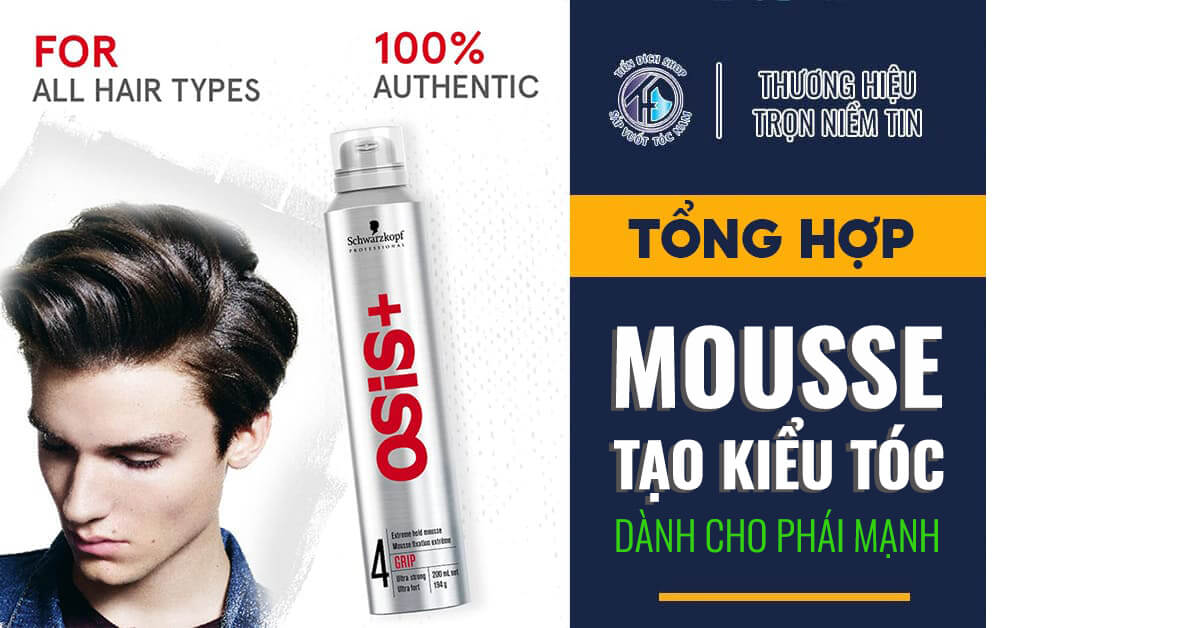 Mousse tạo phồng tóc
