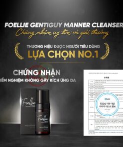 Tác dụng của Foellie Gentiguy Manner Cleansaer