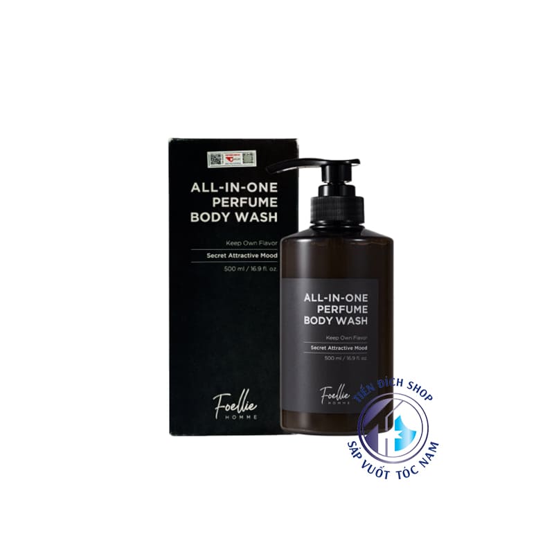 VX88a tải ứng dụng Foellie Homme All-in-one Perfume Body Wash