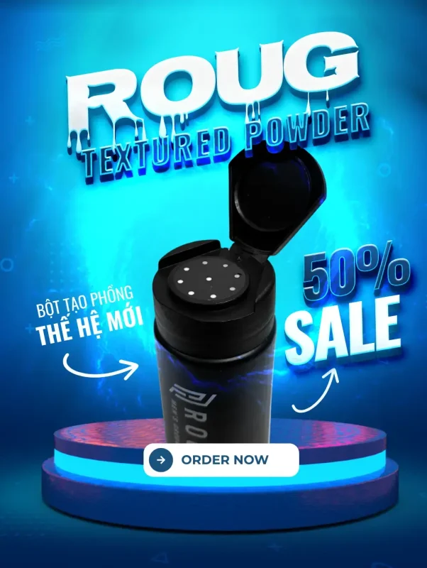 BỘT TẠO PHỒNG ROUG TEXTURED HAIR POWDER