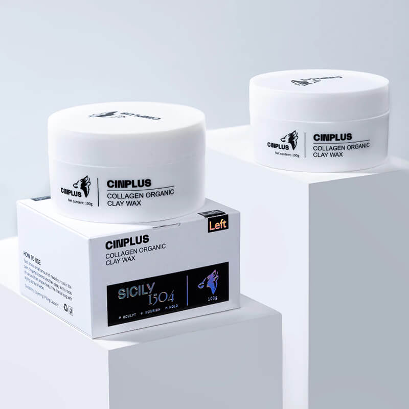 SICILY CINPLUS Collagen Organic Clay Wax LEFT