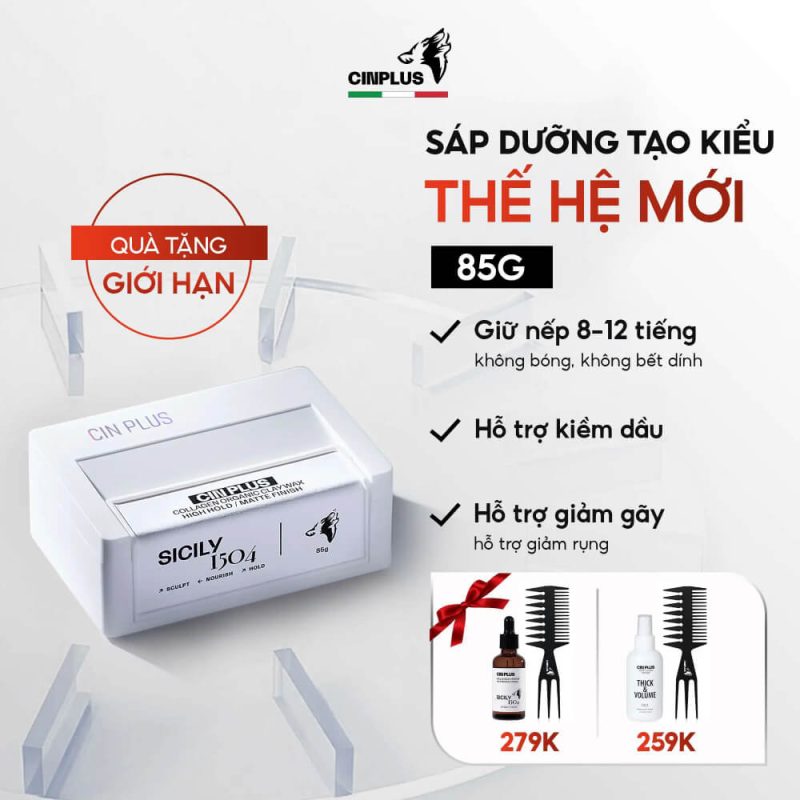 Cinplus Clay Wax bản LEFT