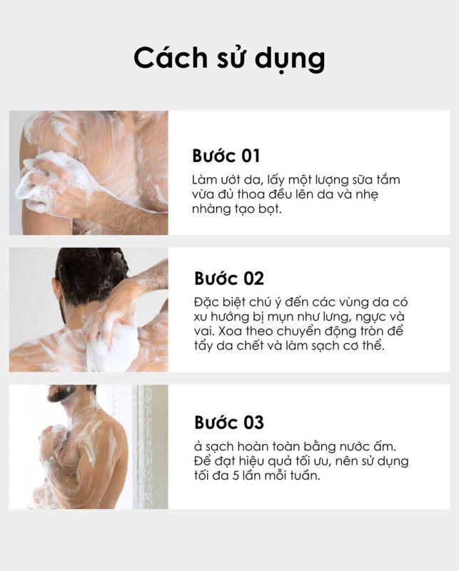 VX88a tải ứng dụng nam Apestomen Exfoliating & Anti-Acne Body Wash